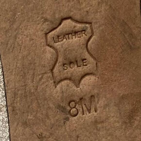 Tory Burch Silver Metallic Leather Ballet Flats Pointed Toe Size 8M - Picture 8 of 9